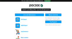 Desktop Screenshot of joocode.com